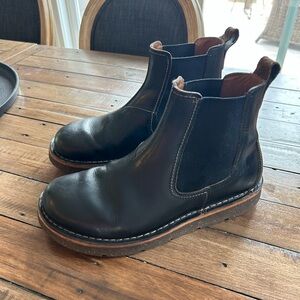 Birkenstock Men’s Birmingham Oiled Leather Black Boots 42